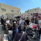 بالصور: أزمة خانقة في مدينة الحجاج