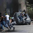 بالصور: إصابات خلال مواجهات مع الاحتلال بالضفة الغربية
