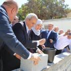 وضع حجر الأساس لقسم الكلى في مشفى درويش نزال الحكومي بقلقيلية