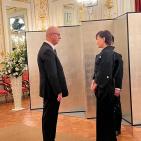 ممثلا عن الرئيس.. الحمد لله يشارك في جنازة رئيس الوزراء الياباني