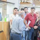 الدكتورة غنام تزور فرع رام الله بشركة كهرباء محافظة القدس