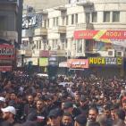 بالصور: نابلس تشيع جثمان الشهيد الكيلاني إلى مثواه الأخير