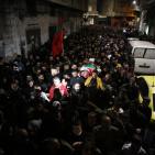 صور: الآلاف يشيعون جثمان الشهيد محمد بدارنة في يعبد