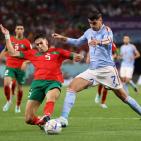 شاهد: المغرب تهزم إسبانيا وتتأهل لربع نهائي المونديال