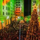 إضاءة شجرة الميلاد في مدينة روابي