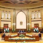 الرئيس أمام القمة الثلاثية: نثمن موقف الاشقاء في مصر والاردن