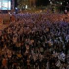تجدد الاحتجاجات ضد حكومة نتنياهو وخطة إضعاف القضاء