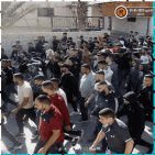 بالصور: جماهير غفيرة تشيع جثمان الشهيد اللدعة في أريحا