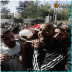 بالصور: جماهير غفيرة تشيع جثمان الشهيد اللدعة في أريحا