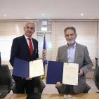 توقيع اتفاقية الشراكة بين بلدية رام الله وشبكة الجزيرة الإعلامية لوضع حجر الأساس لمتحف شيرين أبو عاقلة للإعلام 