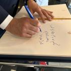 توقيع اتفاقية الشراكة بين بلدية رام الله وشبكة الجزيرة الإعلامية لوضع حجر الأساس لمتحف شيرين أبو عاقلة للإعلام 