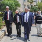 محاضرة لرئيس ترك بارتر الدولية محمد شيمشيك في جامعة القدس حول الاقتصاد الجديد والاتحاد التجاري الإسلامي