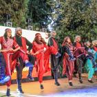 افتتاح مهرجان الروزانا في بيرزيت