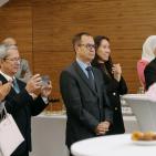 السفير أبو زيد يلقي كلمة بمناسبة الاحتفال بيوم المرأة الإماراتية