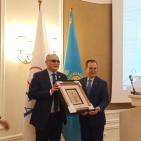 كازاخستان: السفير أبو زيد يلقي كلمة في حفل تكريم نائبي وزير الخارجية
