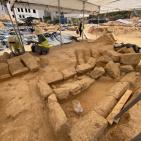 السياحة بغزة تعلن العثور على 4 قبور جديدة بالمقبرة الرومانية