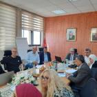 مجدلاني يعقد اجتماعا طارئا مع مجموعة عمل قطاع الحماية الاجتماعية لبحث تداعيات العدوان الاسرائيلي على غزة