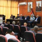 قلقيلية: وزير الداخلية يزور المحافظة ويلتقي مسير اعمال المحافظة