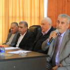 قلقيلية: وزير الداخلية ووزير الحكم المحلي يزوران المحافظة ويلتقيان مسير اعمال المحافظة ورؤساء البلديات والهيئات المحلية