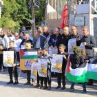  قلقيلية: وقفة منددة بإعدام الأسير ثائر ابو عصب