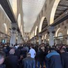 25 ألفا يؤدون صلاة الجمعة في المسجد الأقصى اليوم