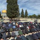 20 ألفا أدوا صلاة الجمعة في رحاب المسجد الأقصى