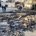 الاحتلال ينسحب من مخيم نور شمس بعد تدمير البنى التحتية