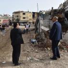 دولة رئيس الوزراء ودائرة شؤون اللاجئين يتفقدون مدينة طولكرم ومخيم نور شمس