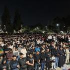 90 ألفا يؤدون صلاتي العشاء والتراويح في المسجد الأقصى