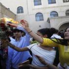 صور: كنائس فلسطين تحيي 