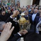 صور: كنائس فلسطين تحيي 