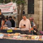 خاص| إقبال واسع على معرض الكتاب الشعبي في مركز البيرة الثقافي