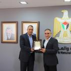 رئيس سلطة الطاقة يستقبل مجلس إدارة الشركة الفلسطينية لنقل الكهرباء