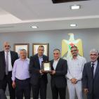 رئيس سلطة الطاقة يستقبل مجلس إدارة الشركة الفلسطينية لنقل الكهرباء