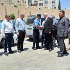 صور| وزير الداخلية يتفقد محافظة نابلس