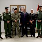 الشيخ يستقبل قائد قوات الأمن الوطني الفلسطيني 