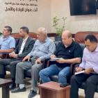 اللواء كميل يستقبل وفداً من اتحاد الصناعات الغذائية لتقديم قسائم شرائية للنازحين من طولكرم ونور شمس 