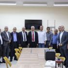 وزير الصناعة يتفقّد مركز الابتكار ومركز فحوصات الحجر والمواد الإنشائية ضمن مراكز خدمة المجتمع