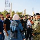 صور| قائد الأمن الوطني يزور قيادة منطقة رام الله والبيرة ويتفقد المشروع الإنشائي الجديد
