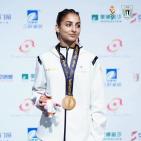 فيفيان عليص تُهدي فلسطين أول ذهبية في الألعاب الآسيوية للمواي تاي