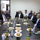 وزير الداخلية يلتقي لجان السلم الأهلي في محافظة نابلس