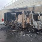 اتحاد الصناعات الغذائية يستنكر اعتداء المستوطنين على مستودعات شركة الجنيدي للألبان في دير شرف (صور)