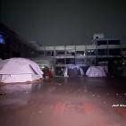 أمطار أول منخفض جوي تُغرق مئات خيام النازحين في قطاع غزة وتفاقم المعاناة الإنسانية (صور وفيديو)