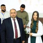 الجامعة العربية الأمريكية تنظم مراسم ارتداء المريول الأبيض لطلبتها في كلية الأسنان