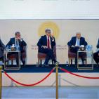 بالصور| وزير العدل يشارك في لقاء حواري لمناقشة الإطار القانوني والآثار الاقتصادية لمشروع قانون خفض استخدام النقد