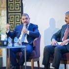 بالصور| وزير العدل يشارك في لقاء حواري لمناقشة الإطار القانوني والآثار الاقتصادية لمشروع قانون خفض استخدام النقد