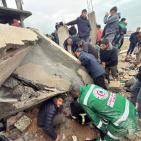 11 وفاة وانهيارات واسعة خلال المنخفض في قطاع غزة