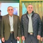 وجهاء من عائلتي أبو شنب والطيراوي يزورون الدكتور رامي الحمد الله ويثمنون جهوده في إنجاح الصلح