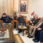 وجهاء من عائلتي أبو شنب والطيراوي يزورون الدكتور رامي الحمد الله ويثمنون جهوده في إنجاح الصلح