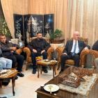 وجهاء من عائلتي أبو شنب والطيراوي يزورون الدكتور رامي الحمد الله ويثمنون جهوده في إنجاح الصلح